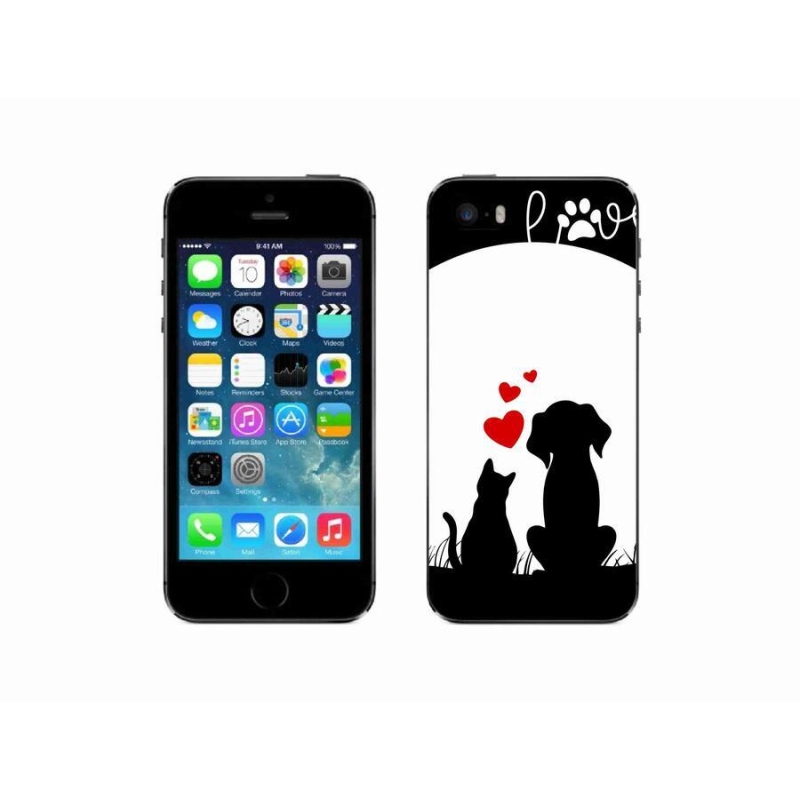 Gél tok mmCase iPhone SE (2016) készülékhez - állatszerelem