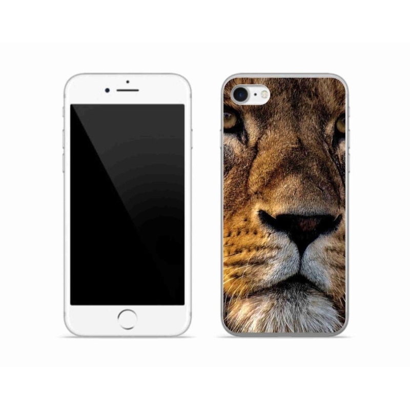 Gél tok mmCase iPhone SE (2020) - oroszlán