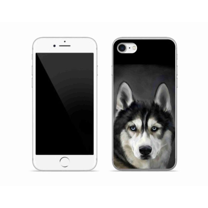 Gél tok mmCase iPhone SE-hez (2022) - husky