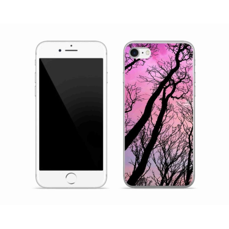 Gél tok mmCase iPhone SE-hez (2022) - kidőlt fák