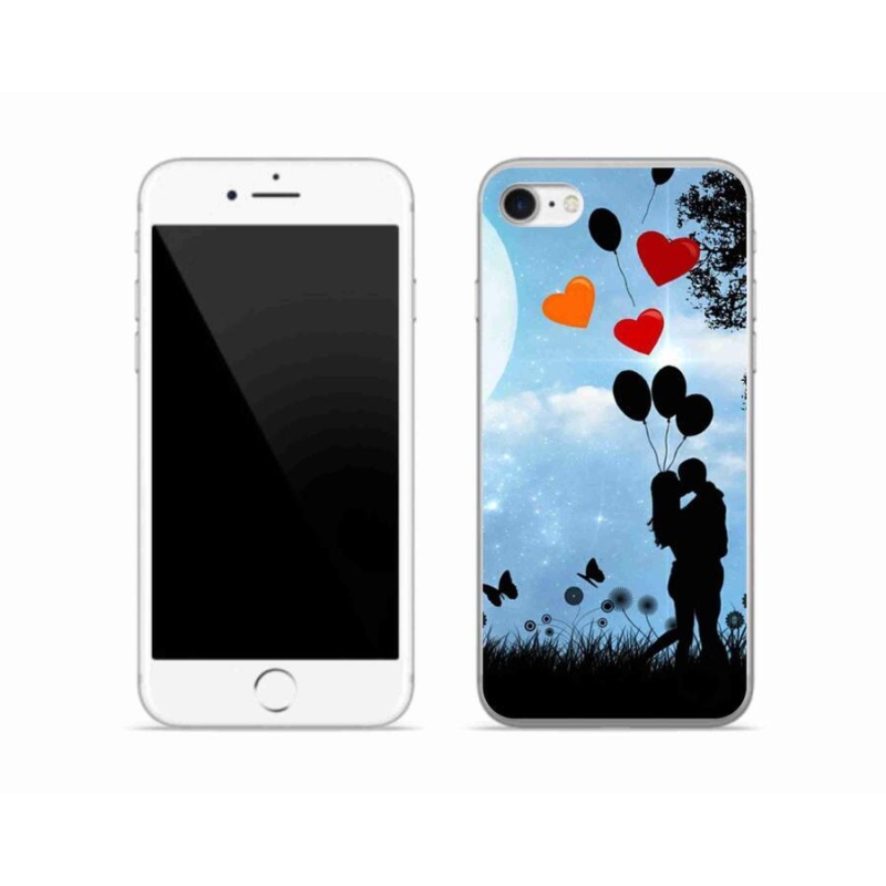 Gél tok mmCase iPhone SE-hez (2022) - szerelmespár