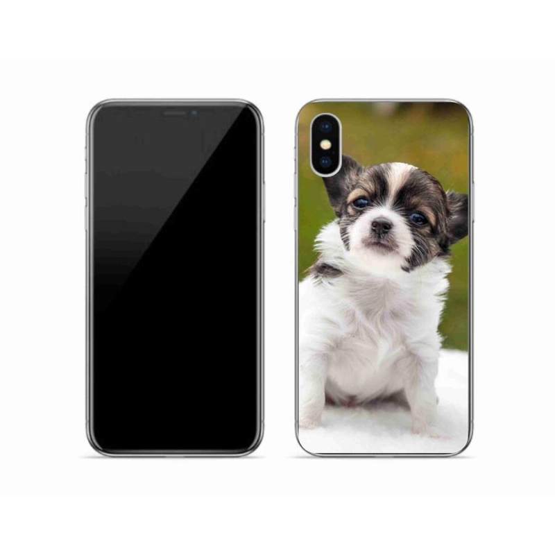 Gél tok mmCase iPhone XS készülékhez - chihuahua 4