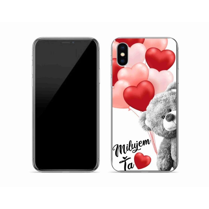 Gél tok mmCase iPhone XS készülékhez - Szeretlek