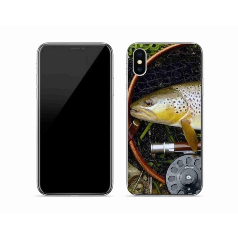 Gél tok mmCase iPhone XS készülékhez - trout 2