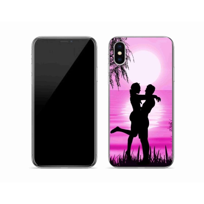 Gél tok mmCase iPhone XS készülékhez - naplemente