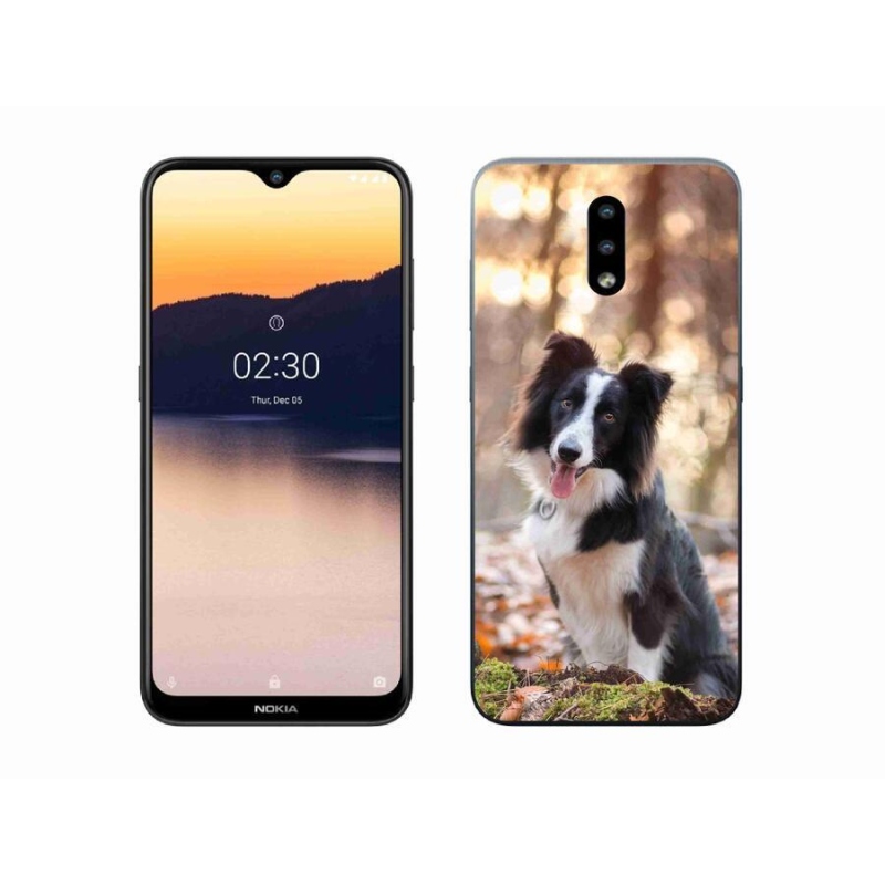 Gél tok mmCase mobiltelefonhoz Nokia 2.3 - border colie 1