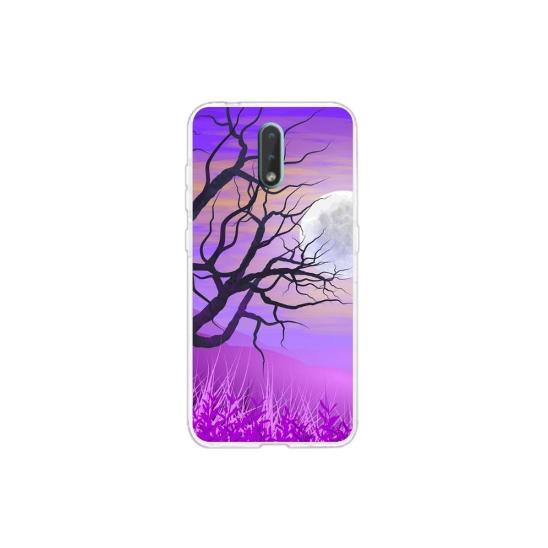 Gél tok mmCase mobiltelefonhoz Nokia 2.3 - karikatúra kidőlt fa