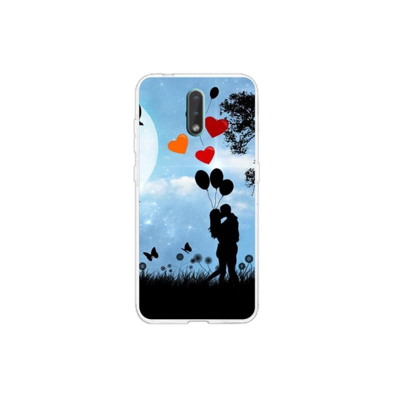 Gél tok mmCase a Nokia 2.3 mobiltelefonhoz - szerelmespár