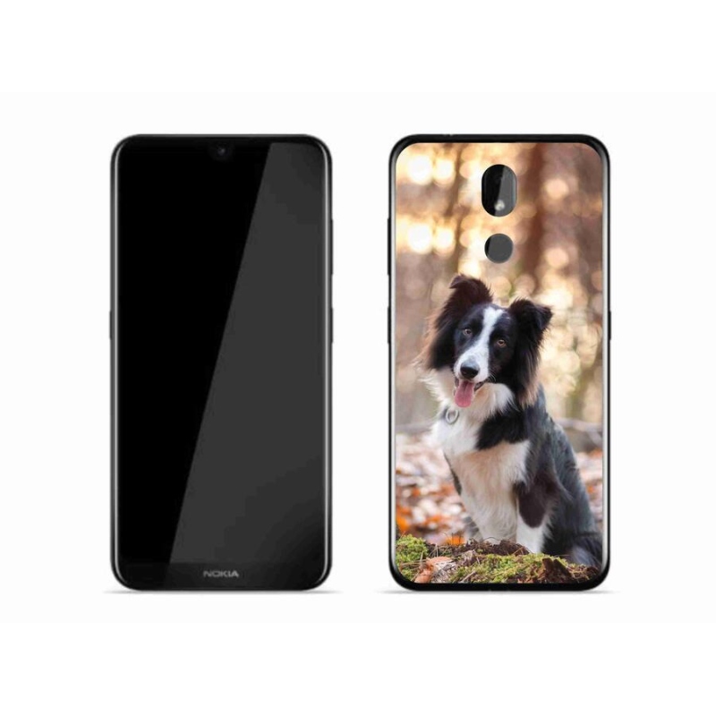Gél tok mmCase a Nokia 3.2 készülékhez - border colie 1