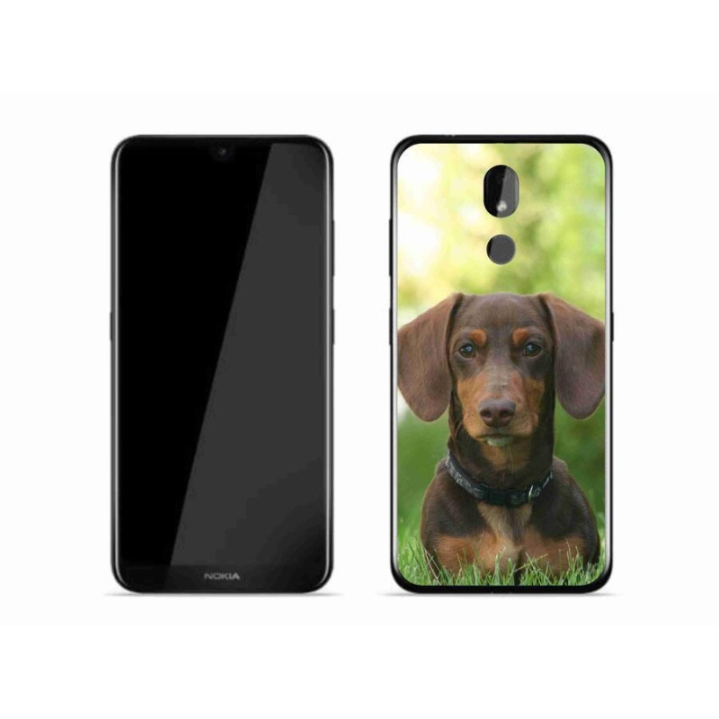 Gél tok mmCase a Nokia 3.2 készülékhez - barna tacskó