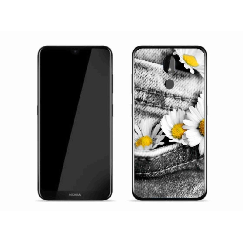 Gél tok mmCase mobiltelefonhoz Nokia 3.2 - százszorszépek