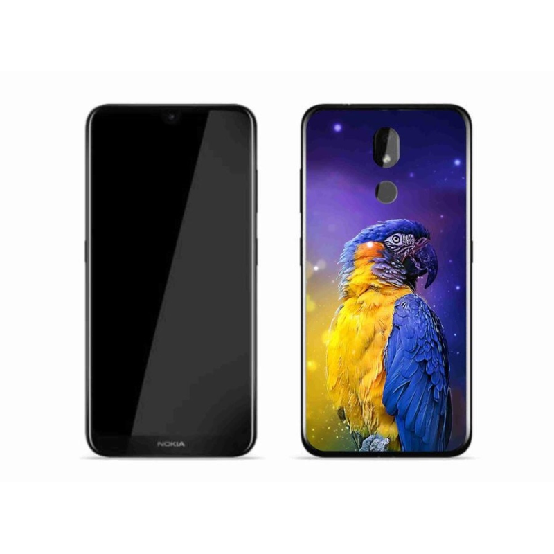 Gél tok mmCase a Nokia 3.2 készülékhez - papagáj ara 1