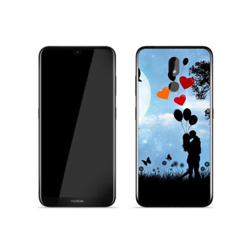 Gél tok mmCase mobiltelefonhoz Nokia 3.2 - szerelmes pár