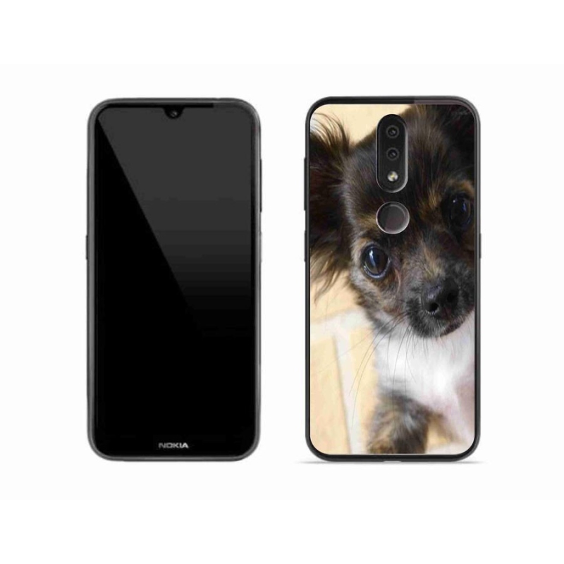 Gél tok mmCase mobiltelefonhoz Nokia 4.2 - chihuahua 2