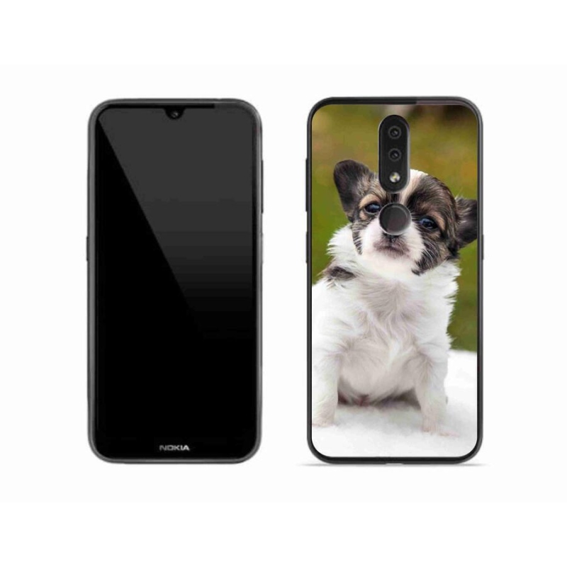 Gél tok mmCase mobiltelefonhoz Nokia 4.2 - chihuahua 4