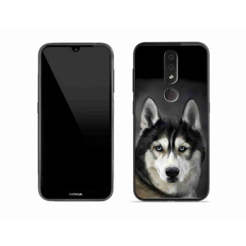 Gél tok mmCase mobiltelefonhoz Nokia 4.2 - husky