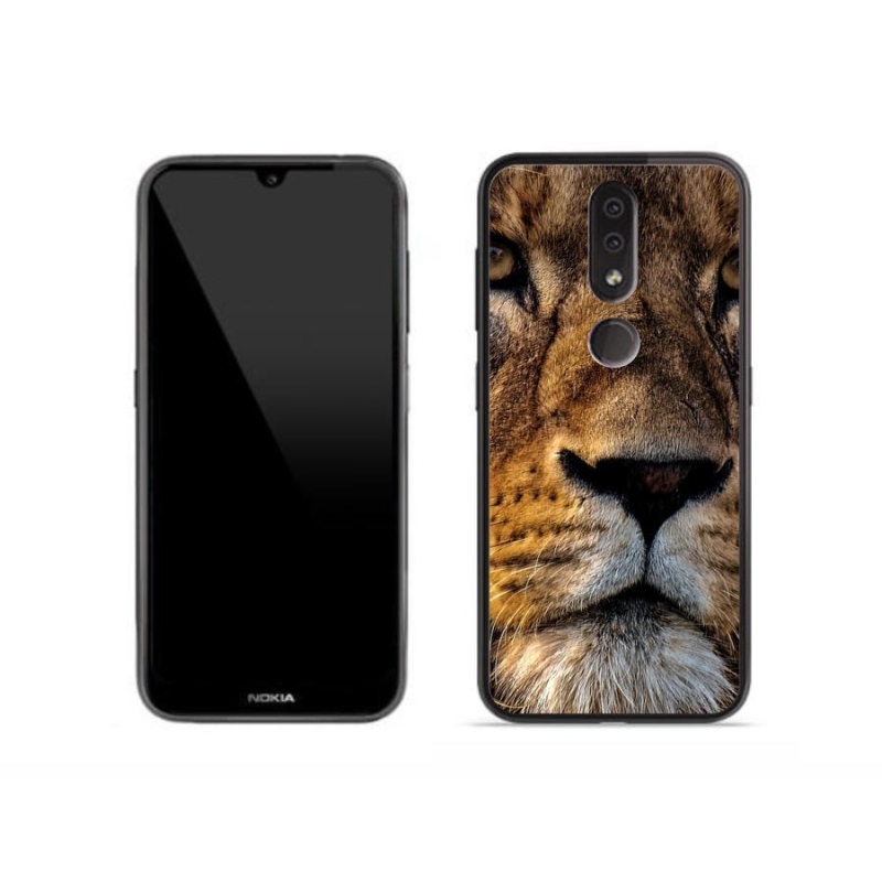 Gél tok mmCase a Nokia 4.2 készülékhez - oroszlán