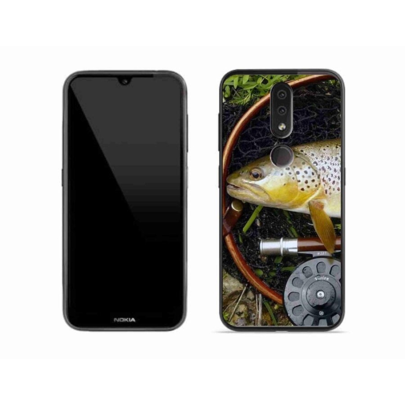 Gél tok mmCase mobiltelefonhoz Nokia 4.2 - pisztráng 2