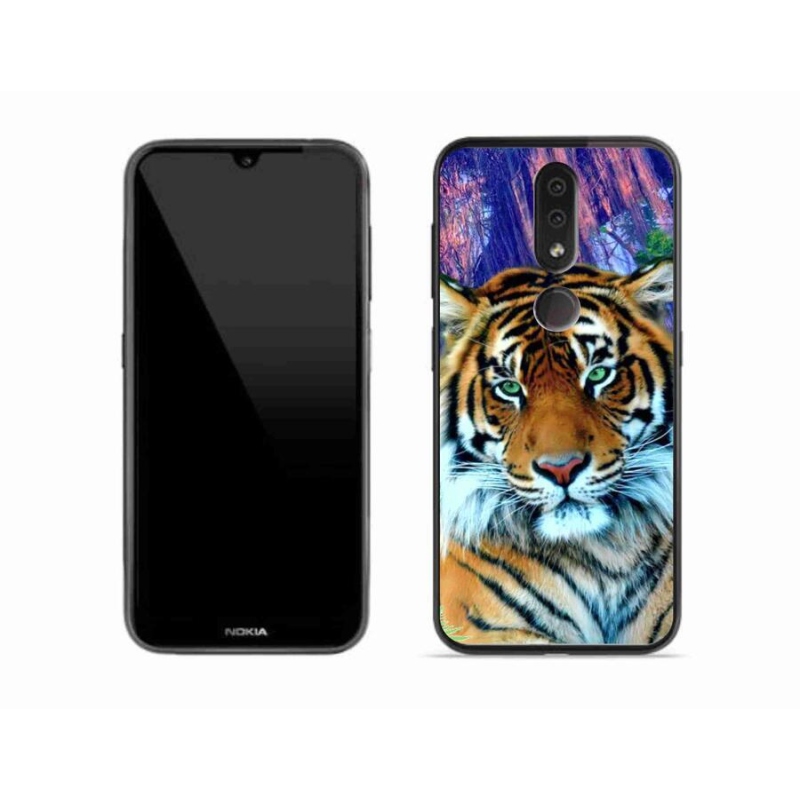 Gél tok mmCase a Nokia 4.2 készülékhez - tigris
