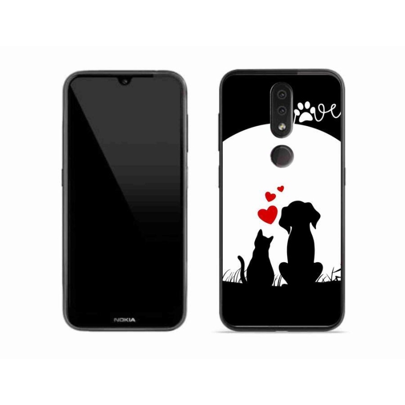 Gél tok mmCase a Nokia 4.2 készülékhez - állatszerelem