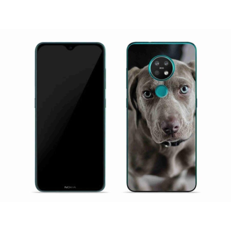 Gélhüvely mmCase a Nokia 6.2 mobiltelefonhoz - výmarský ohař