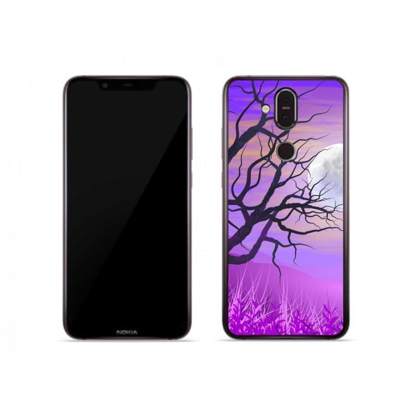 Gél tok mmCase mobiltelefonhoz Nokia 7.1 Plus - rajzfilm fa