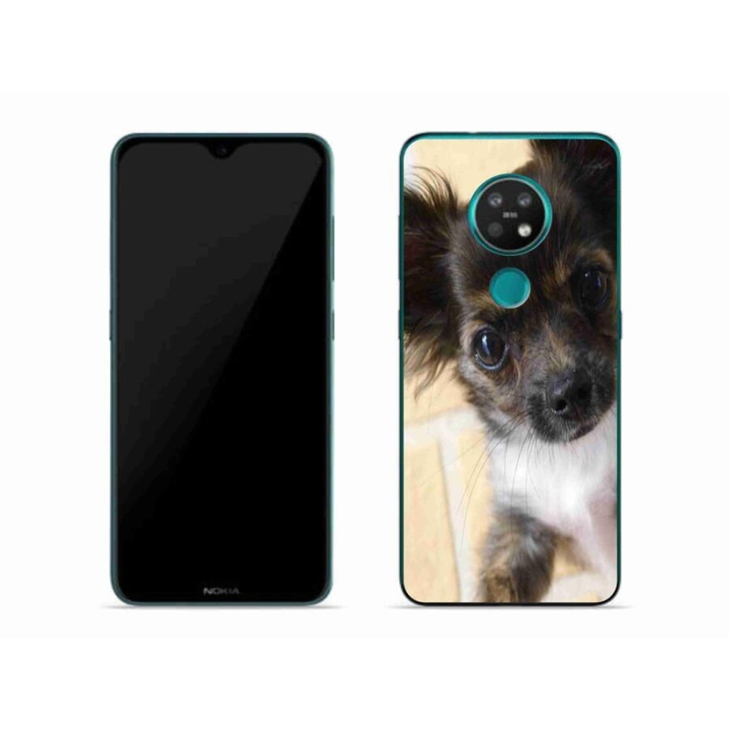 Gél tok mmCase mobiltelefonhoz Nokia 7.2 - chihuahua 2