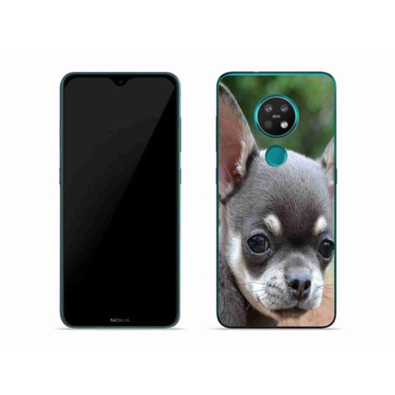 Gél tok mmCase mobiltelefonhoz Nokia 7.2 - chihuahua