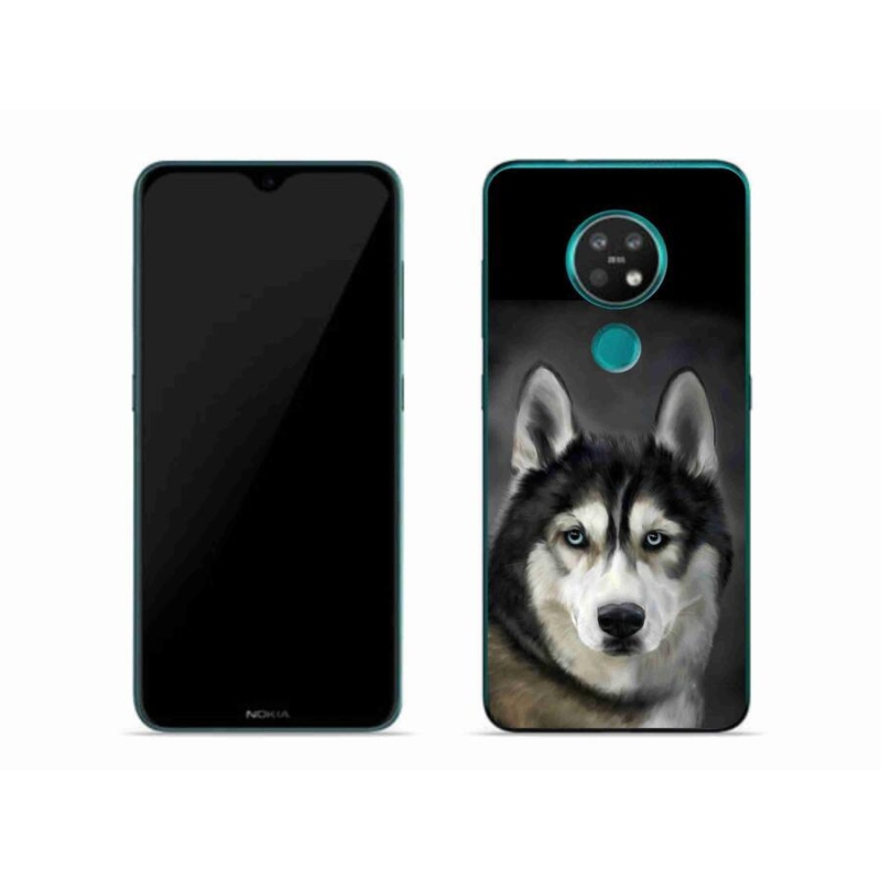Gél tok mmCase mobiltelefonhoz Nokia 7.2 - husky