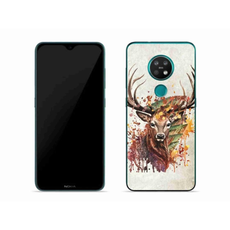 Gél tok mmCase a Nokia 7.2 készülékhez - szarvas 1