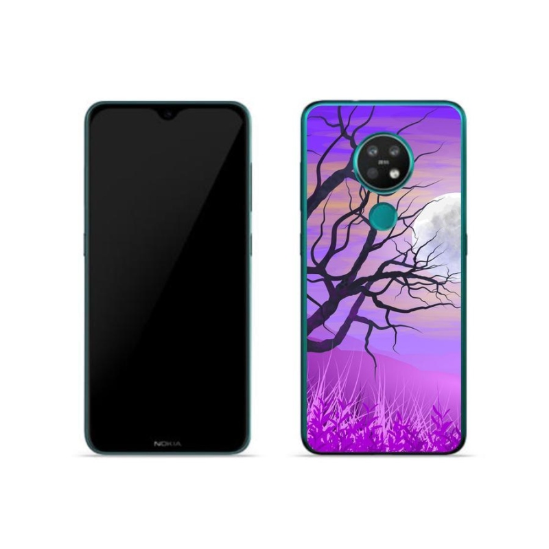 Gél tok mmCase mobiltelefonhoz Nokia 7.2 - rajzfilm fa