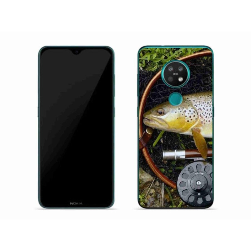 Gél tok mmCase mobiltelefonhoz Nokia 7.2 - pisztráng 2