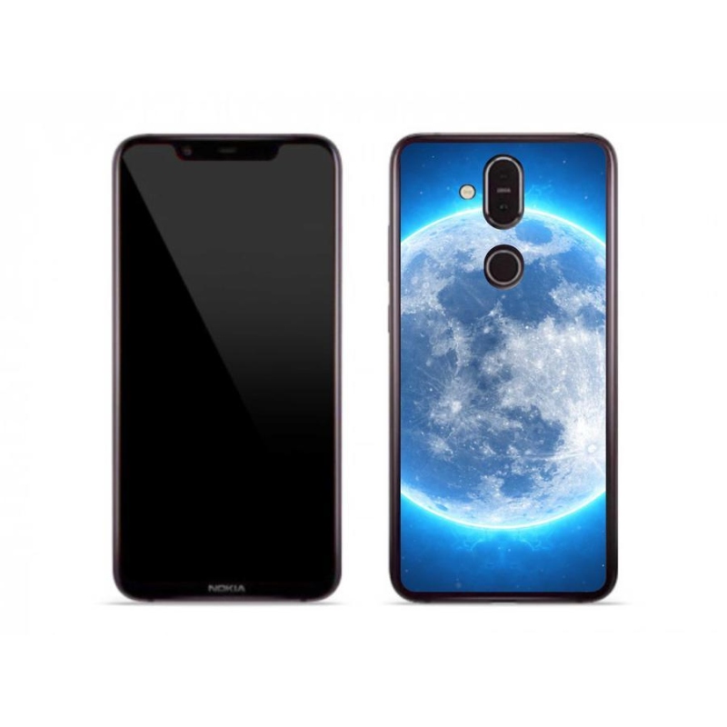 Gél tok mmCase a Nokia 8.1 készülékhez - földgömb