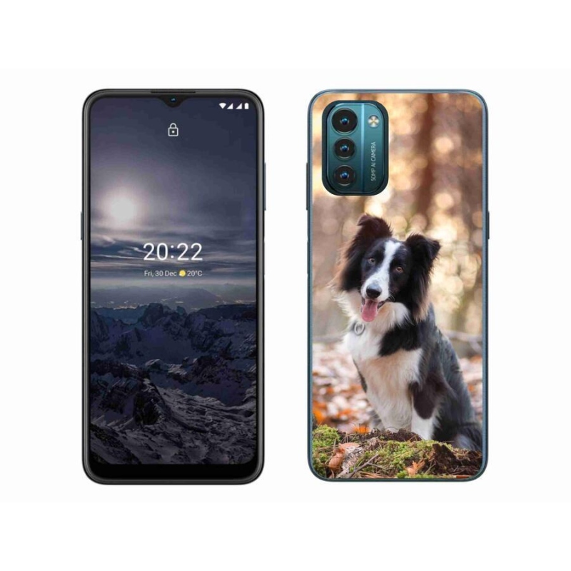 Gél tok mmCase mobiltelefonhoz Nokia G11/G21 - border colie 1