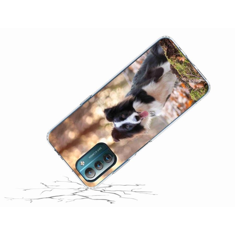 Gél tok mmCase mobiltelefonhoz Nokia G11/G21 - border colie 1