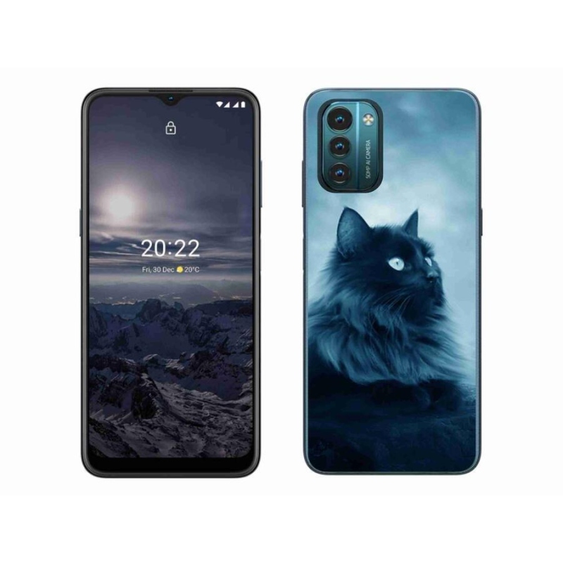 Gél tok mmCase a Nokia G11/G21 készülékhez - fekete cat 1