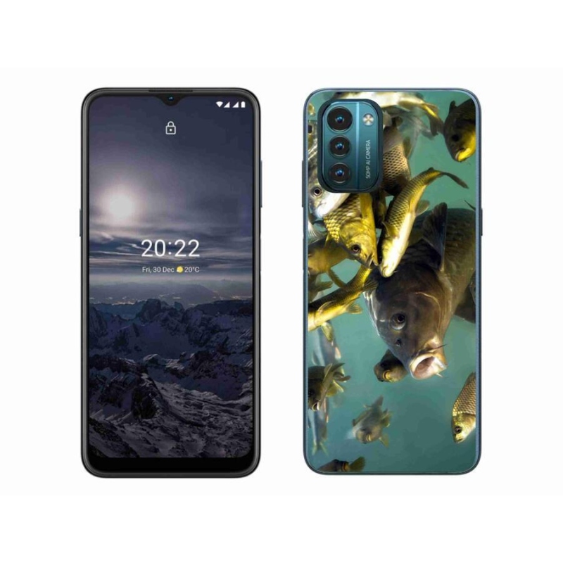 Gél tok mmCase mobiltelefonhoz Nokia G11/G21 - halak iskolája