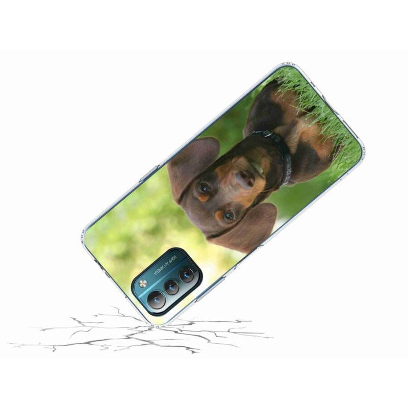 Gél tok mmCase a Nokia G11/G21 készülékhez - barna tacskó