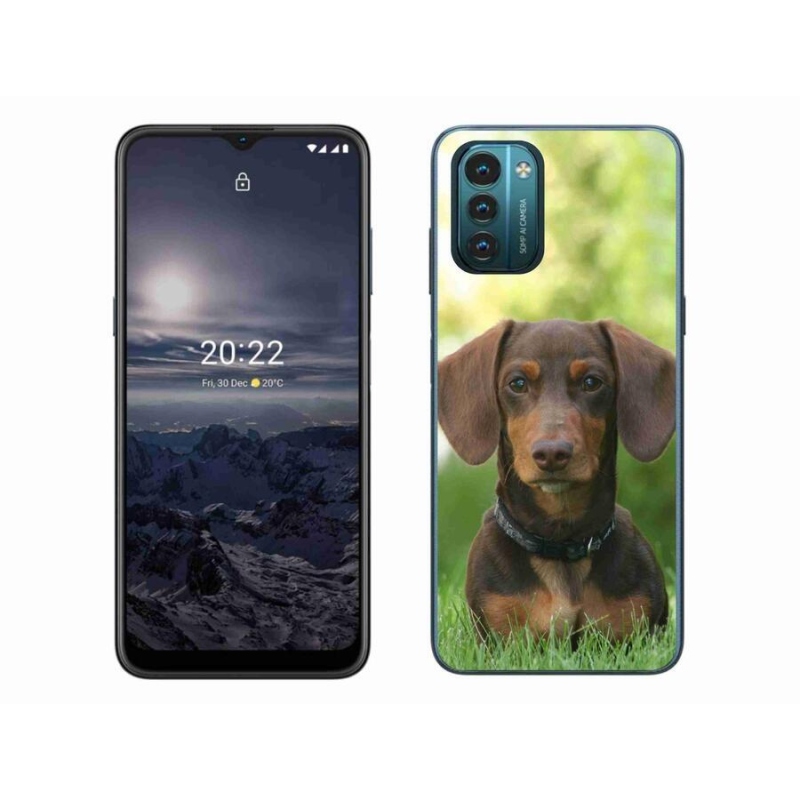 Gél tok mmCase a Nokia G11/G21 készülékhez - barna tacskó