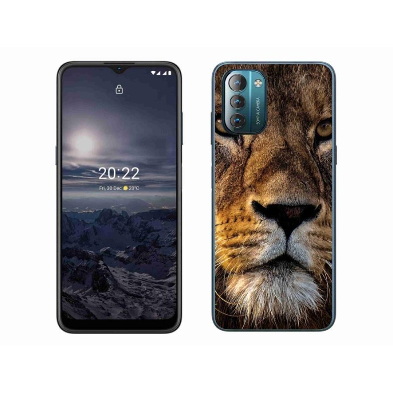 Gél tok mmCase a Nokia G11/G21 készülékhez - oroszlán