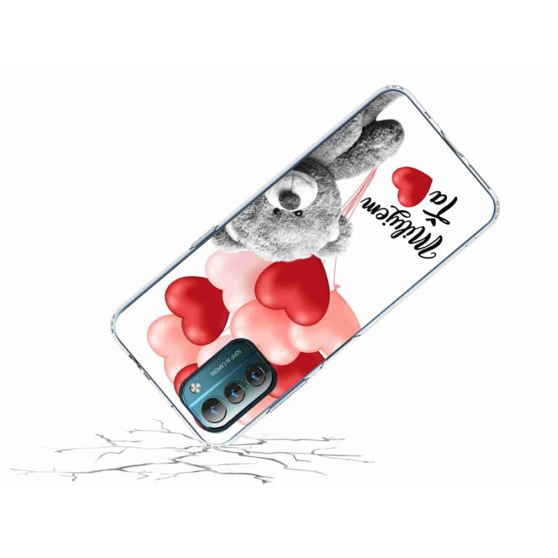 Gél tok mmCase a Nokia G11/G21 mobiltelefonhoz - I love you
