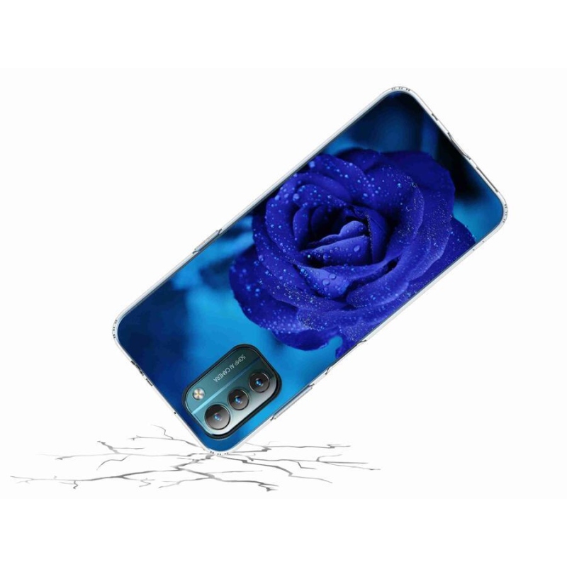 Gél tok mmCase a Nokia G11/G21 készülékhez - kék rózsa