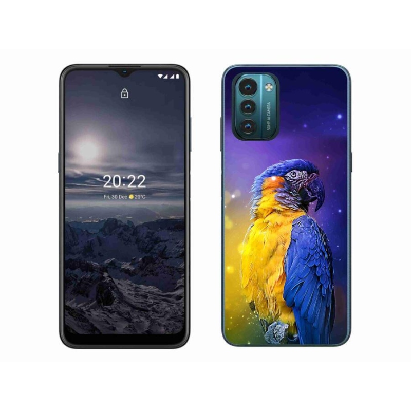 Gél tok mmCase a Nokia G11/G21 készülékhez - papagáj ara 1