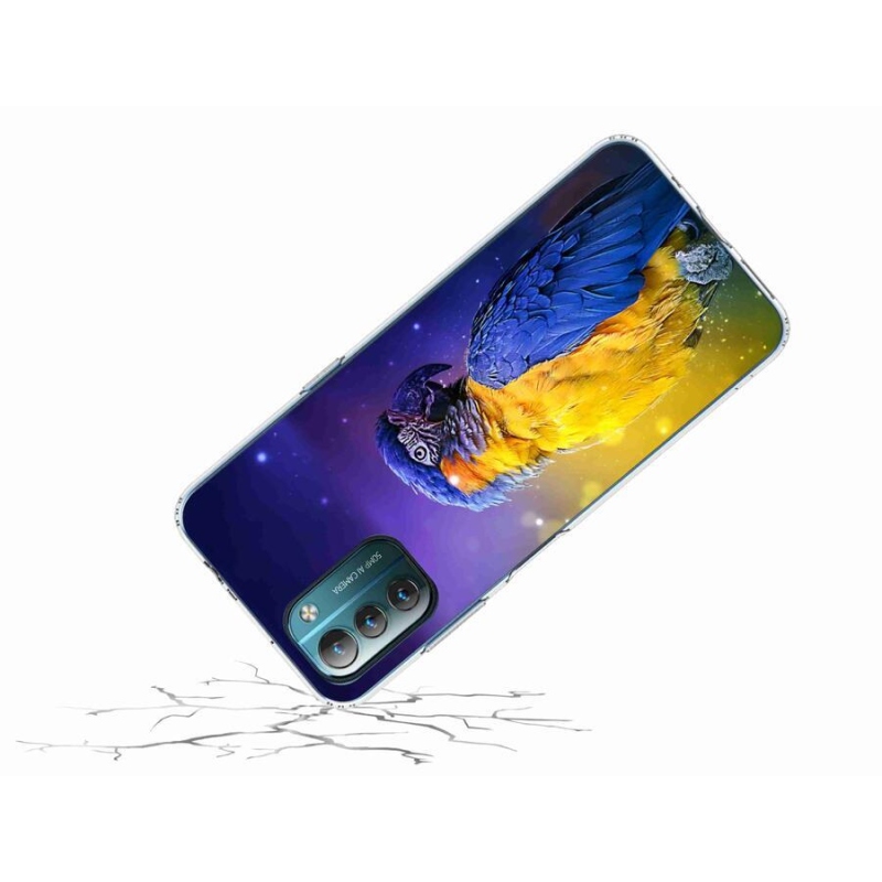 Gél tok mmCase a Nokia G11/G21 készülékhez - papagáj ara 1
