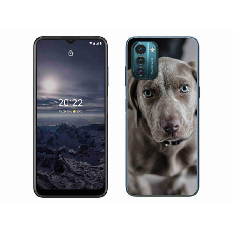 Gélhüvely mmCase a Nokia G11/G21 mobiltelefonhoz - výmarský ohař