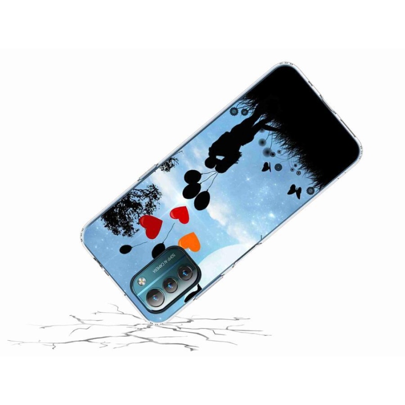 Gél tok mmCase mobiltelefonhoz Nokia G11/G21 - szerelmes pár