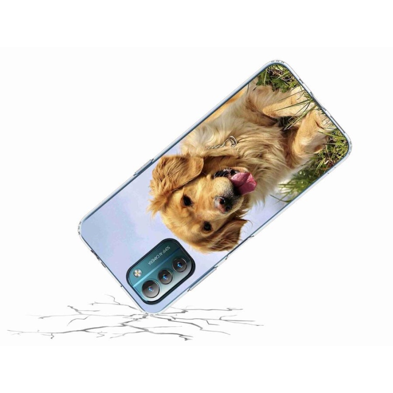 Gél tok mmCase mobiltelefonhoz Nokia G11/G21 - arany retriever