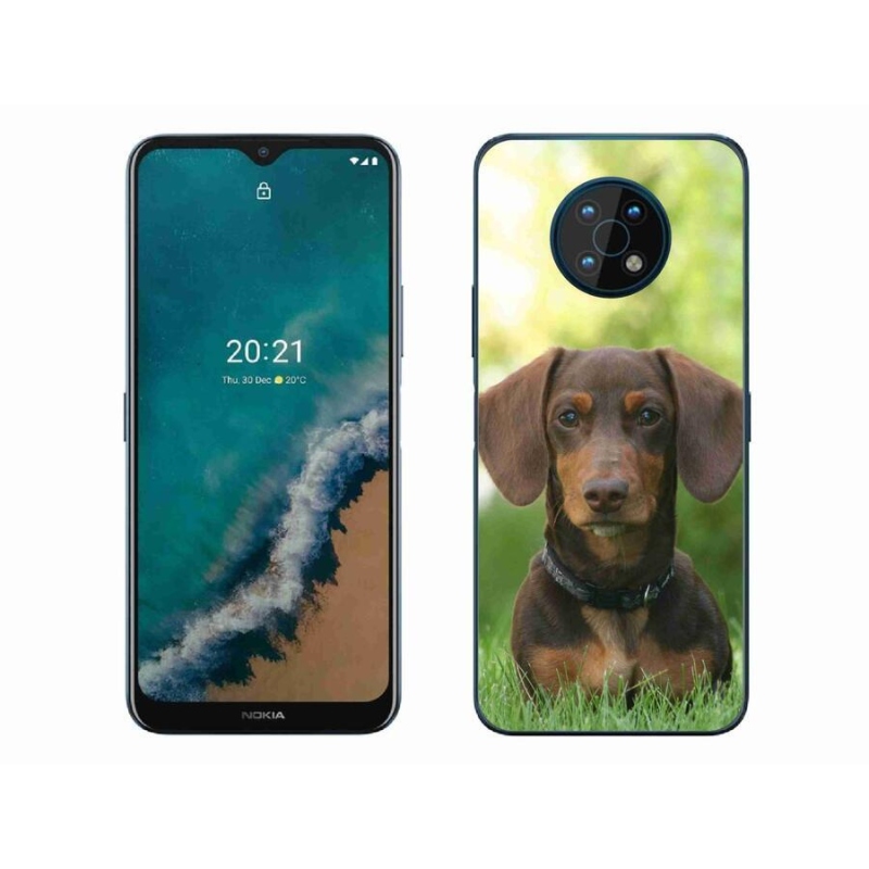 Gél tok mmCase a Nokia G50 készülékhez - barna tacskó