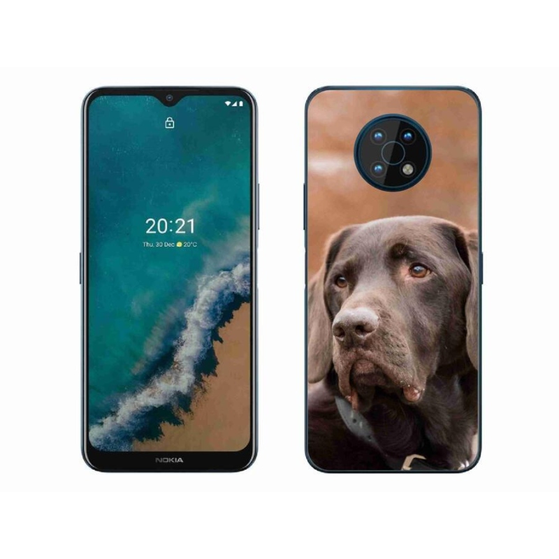 Gél tok mmCase a Nokia G50 készülékhez - barna labrador