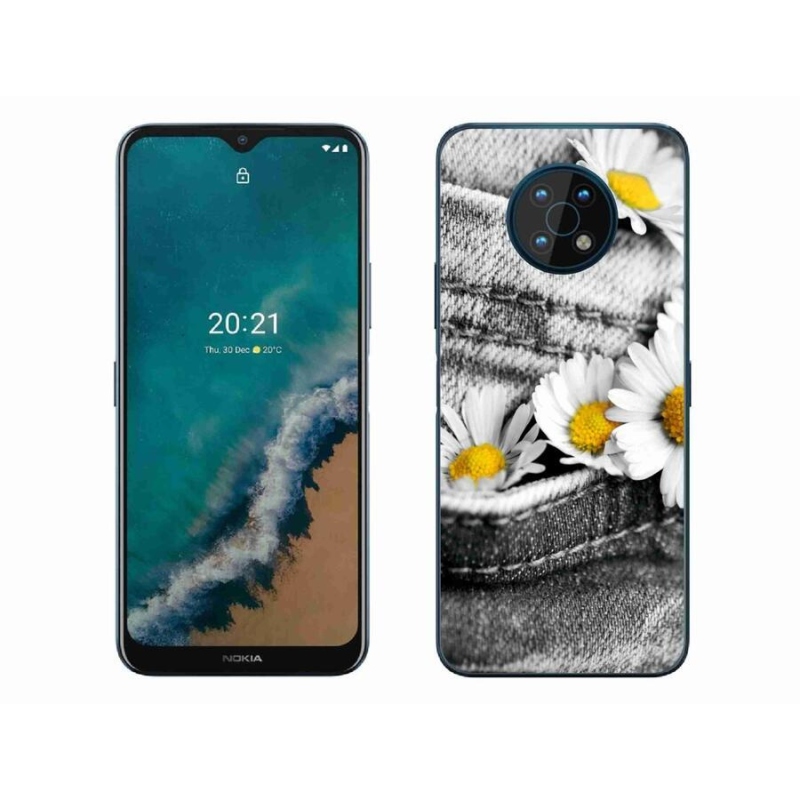 Gél tok mmCase mobiltelefonhoz Nokia G50 - Százszorszépek